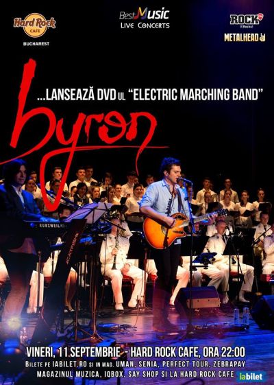 Trupa byron lansează DVD-ul „Electric Marching Band” pe 11 septembrie